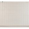 ITEM Estor Bambu 120X2X230 Enrollable Barnizado Blanco New