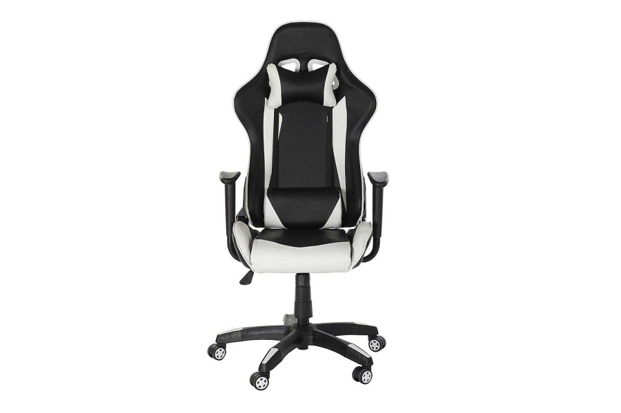 Detall ITEM Silla Pu Metal 70X55X139 Gamer Ruedas Negro Clearance