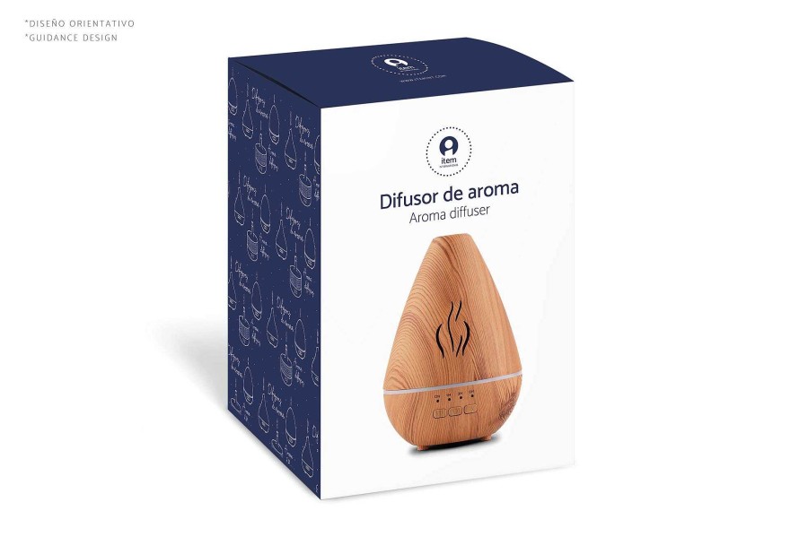 ITEM Difusor Aroma Led 16,8X20,3 400 Ml, Humidificador Online