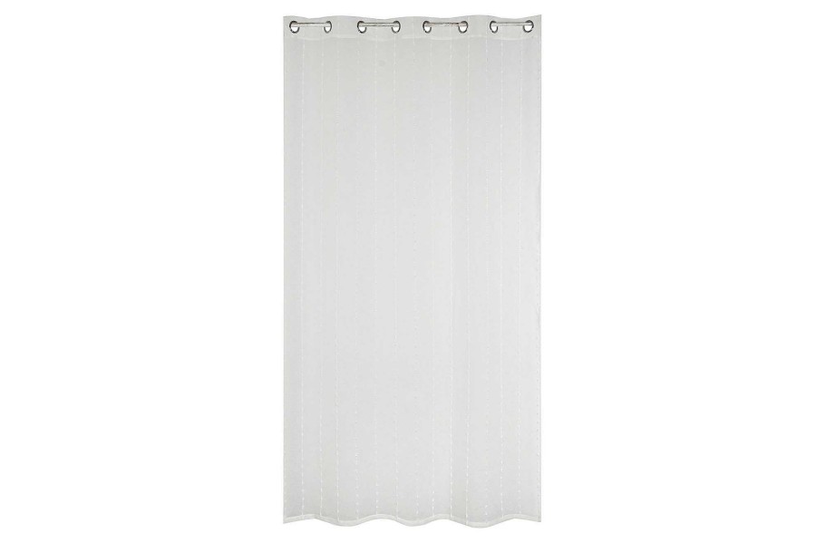 ITEM Cortina Poliester 140X260X260 Bordado Blanco Best