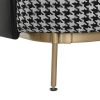 Detall ITEM Sofa Poliester Metal 130X80X80 Pata De Gallo New