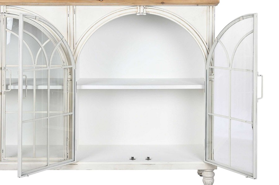 Detall ITEM Buffet Abeto Cristal 150X36X104 Blanco Clearance