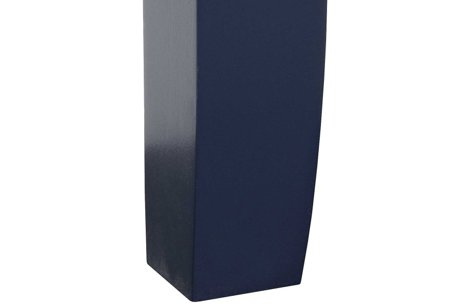 Detall ITEM Consola Paulownia 103X35X80 10Caj, Azul Marino Hot