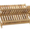 ITEM Escurreplatos Bambu 45X35X25 Cubertero Natural Clearance