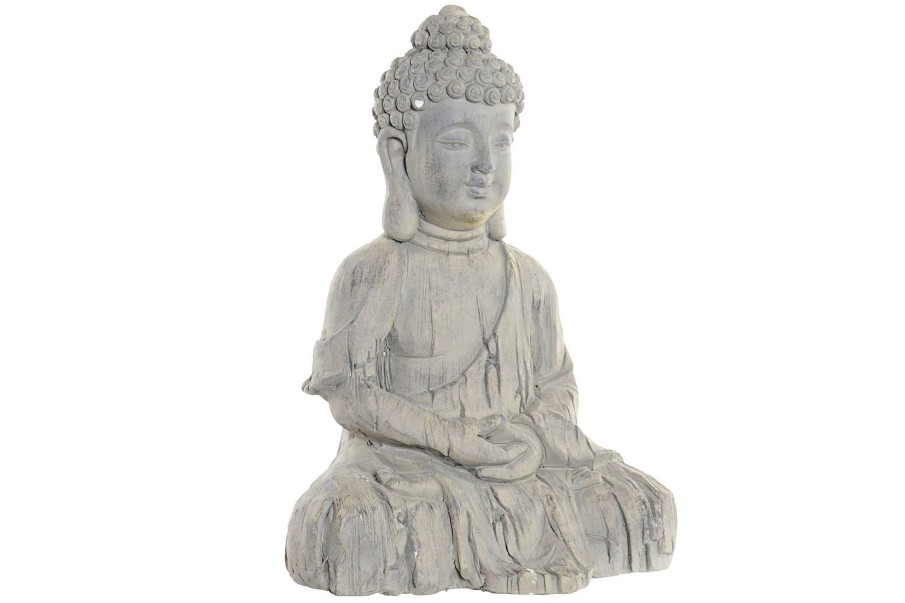 Detall ITEM Figura Magnesia 35X24X47 Buda Gris Hot