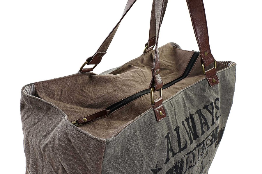 Detall ITEM Bolsa Lienzo Cuero 48X22X40 26 Bicicleta Marron Online