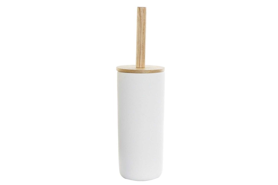 ITEM Escobillero Gres Bambu 10X10X38 Blanco Best