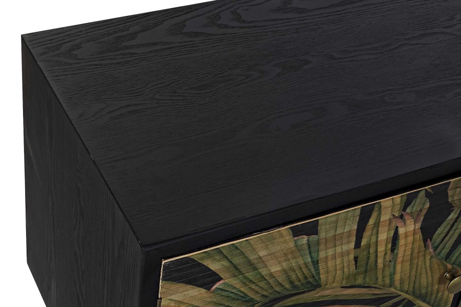 Detall ITEM Buffet Abeto Mdf 140X40X58 Tropical Negro Wholesale